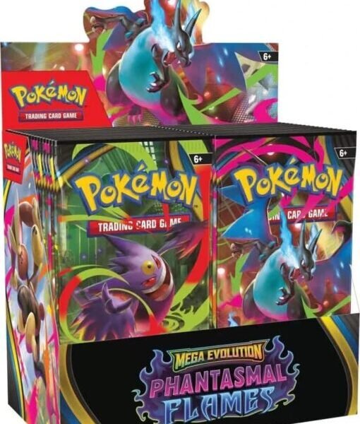 Pokémon Phantasmal Flame Booster Box (English Edition) | Mega Evolution