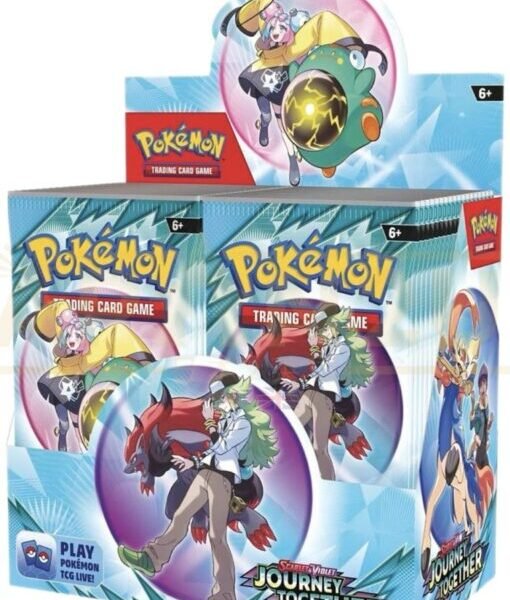 Pokémon TCG: Journey Together Booster Box (English, Sealed – 36 Packs)